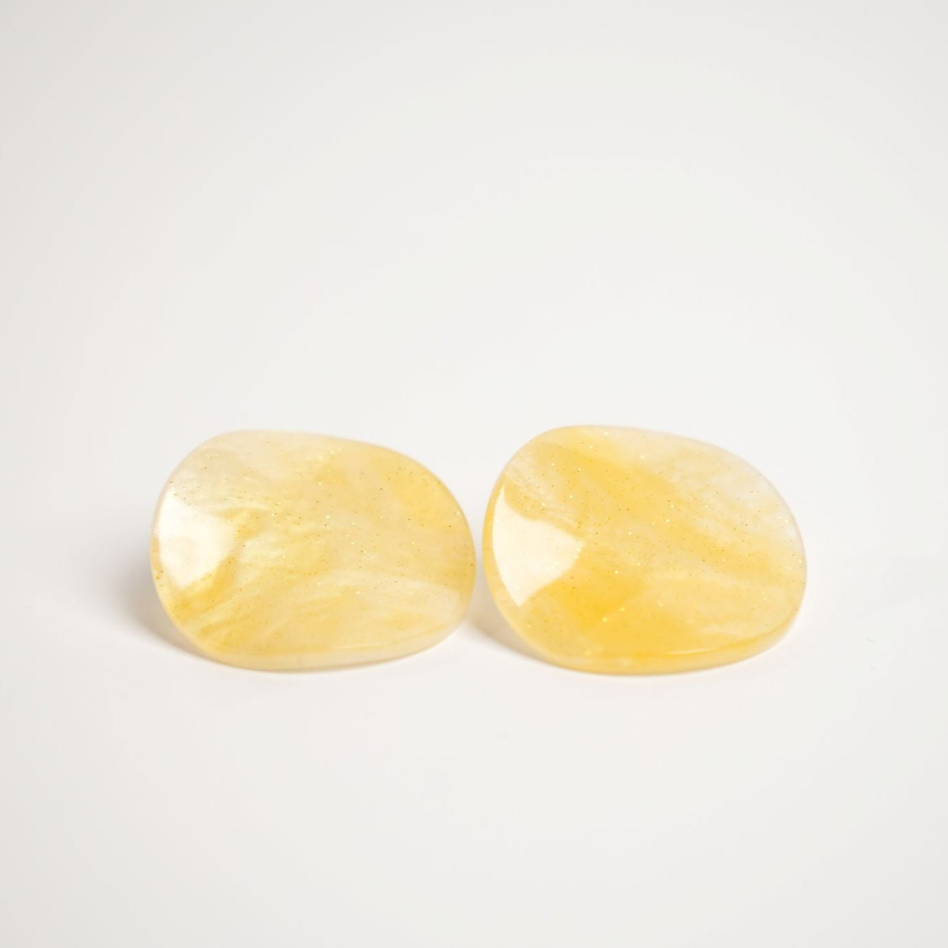 Swirl Resin Stud Earrings
