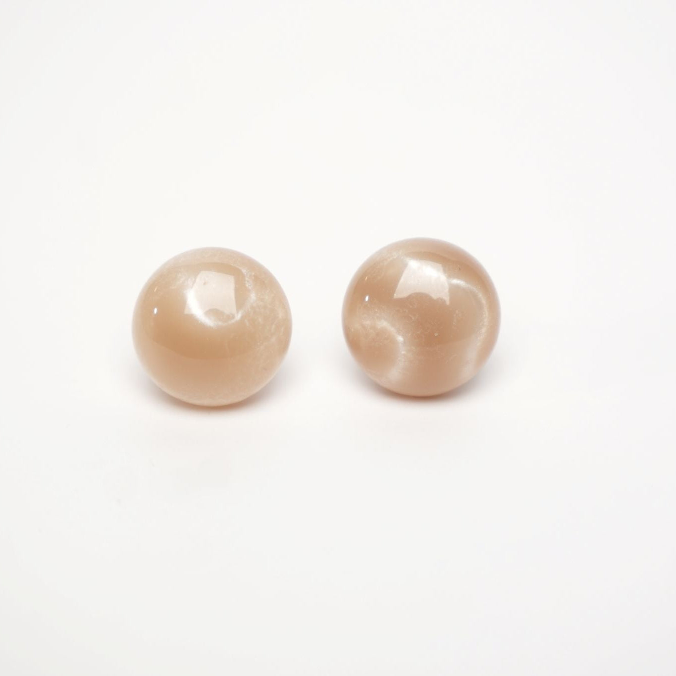Swirl Dome Stud Earrings