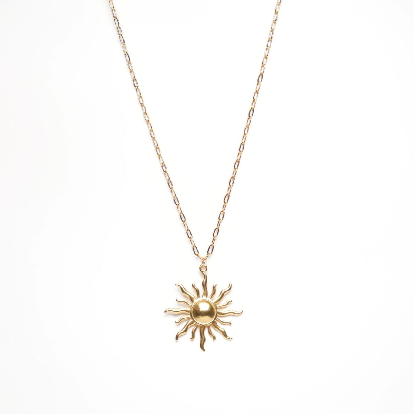 Sun Pendant Necklace