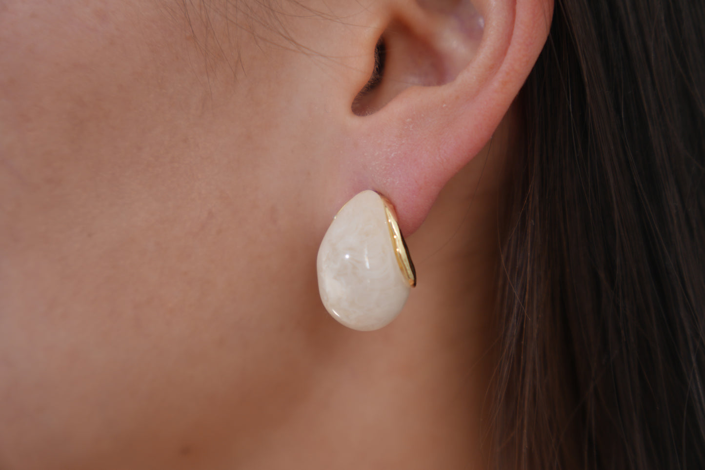 Blush Teardrop Earrings