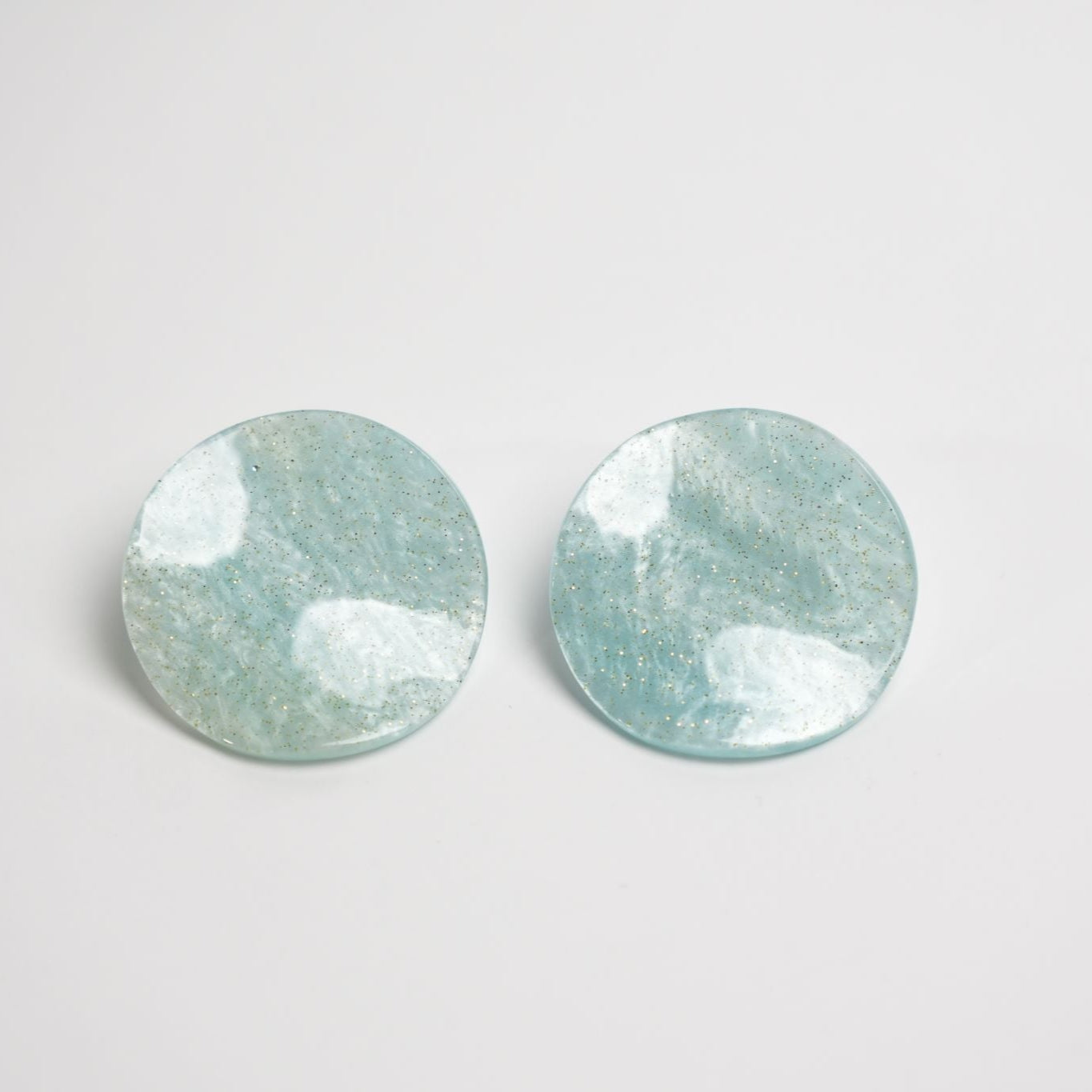 Swirl Resin Stud Earrings