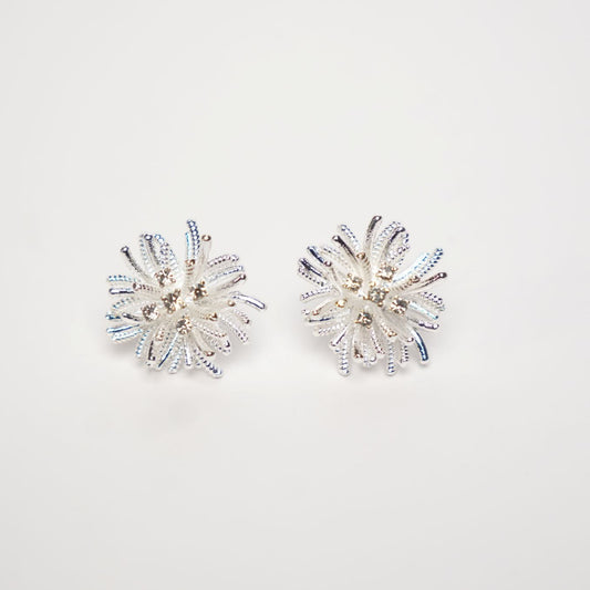 Starlight Bloom Crystal Studs
