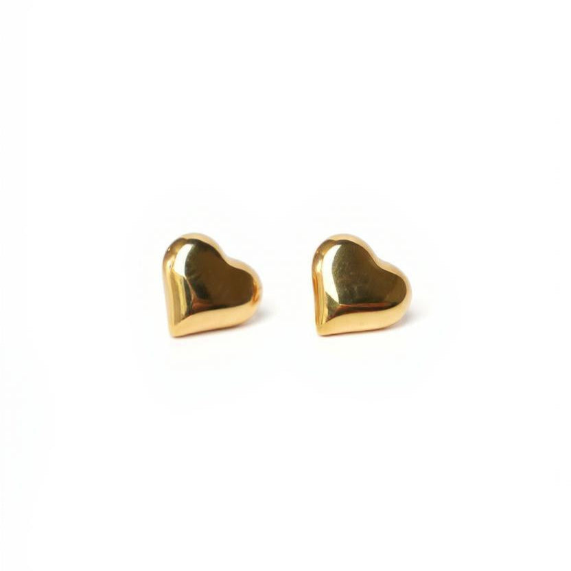 Petite Heart Studs
