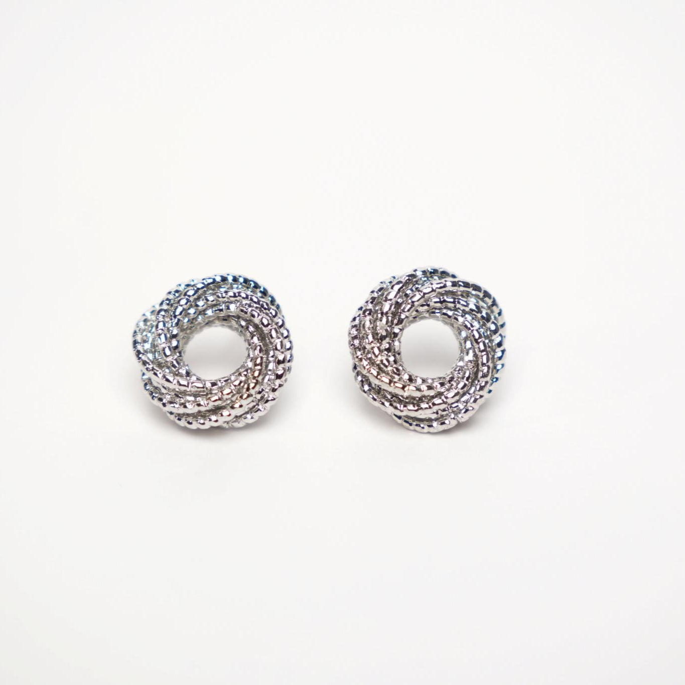 Twist Knot Stud Earrings