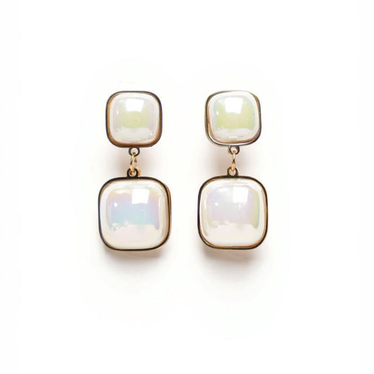Square Drop Earrings