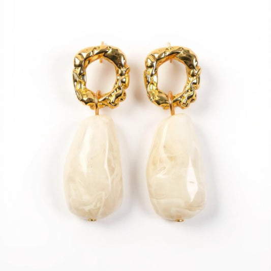 Golden Drift Earrings