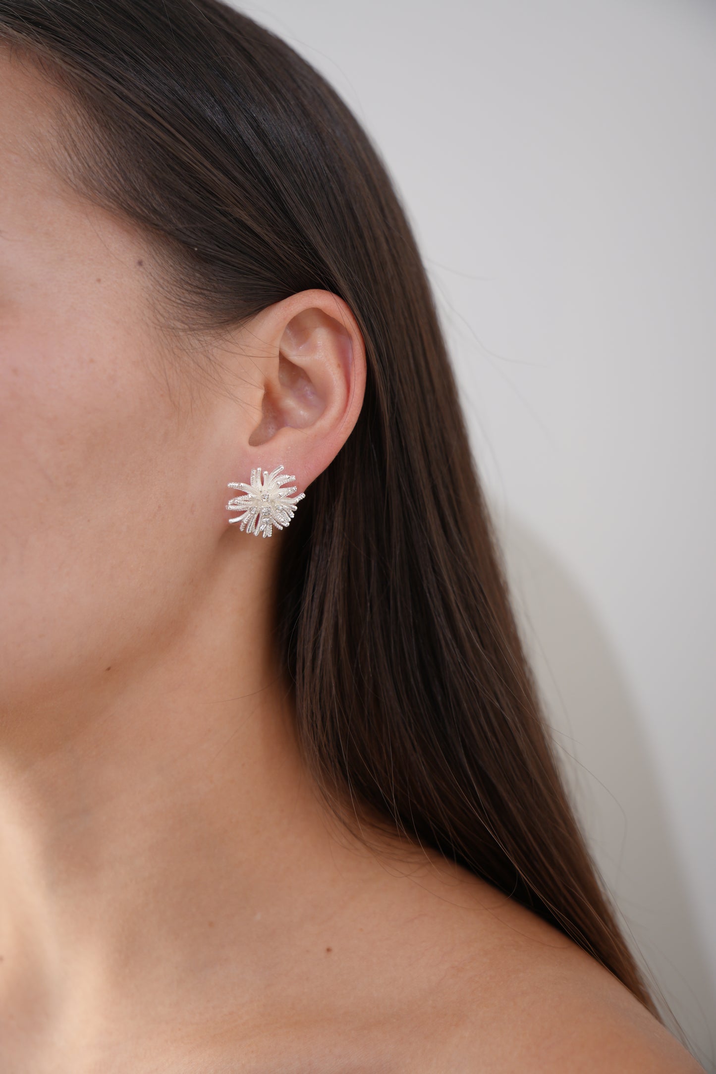 Starlight Bloom Crystal Studs