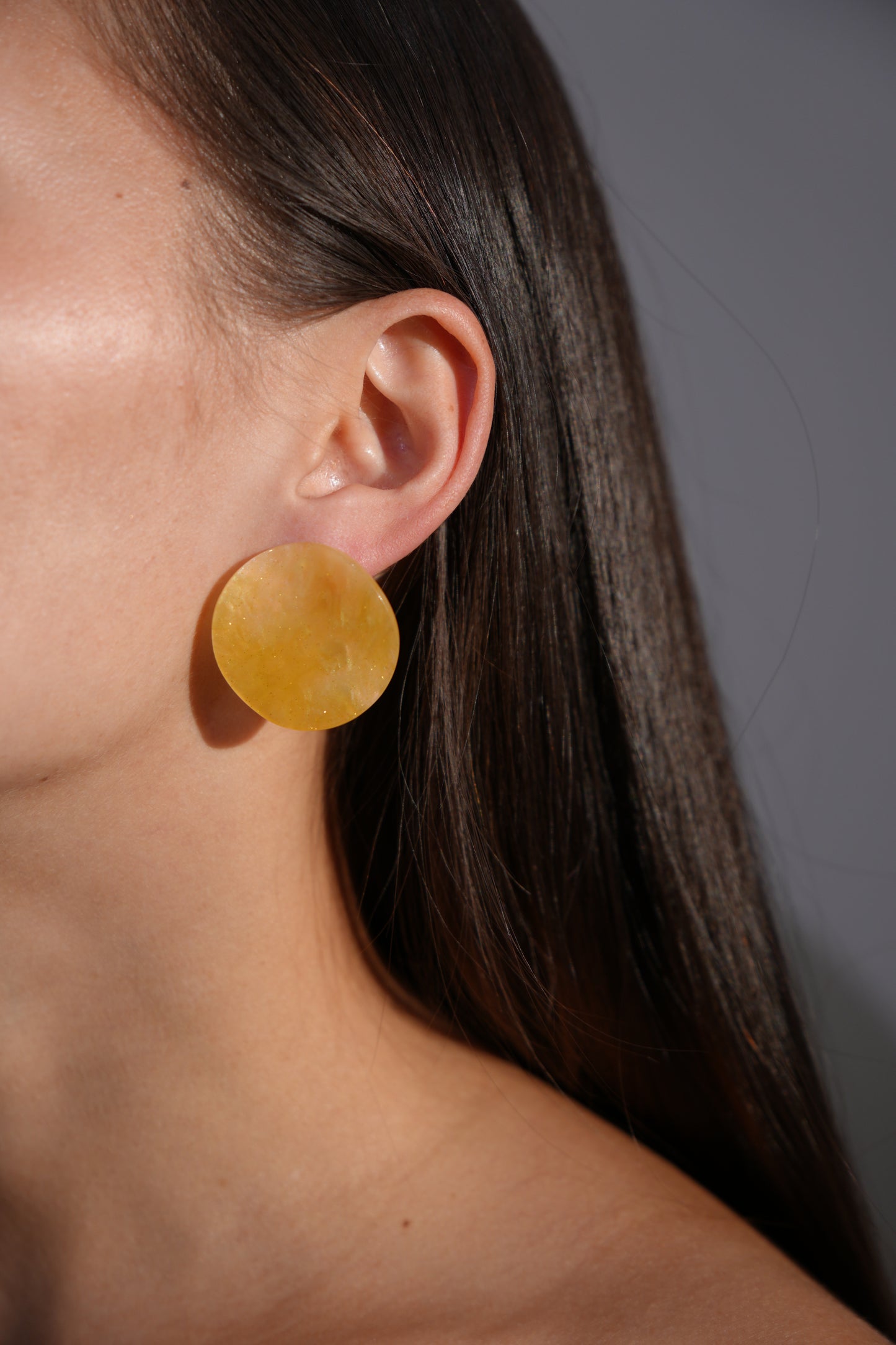 Swirl Resin Stud Earrings