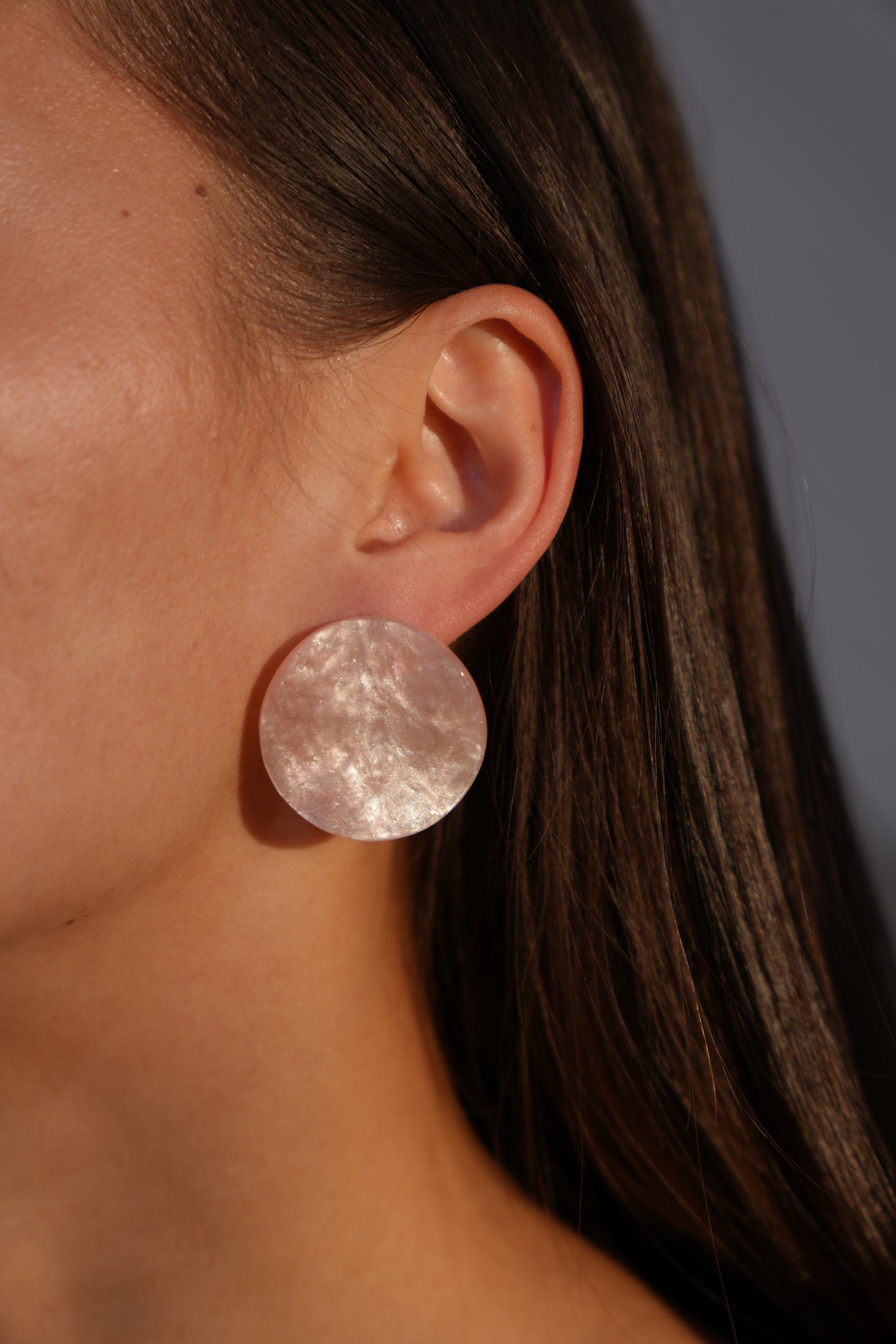 Swirl Resin Stud Earrings