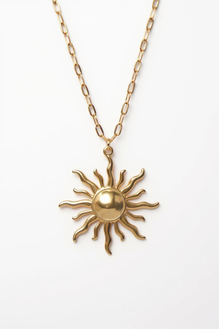 Sun Pendant Necklace