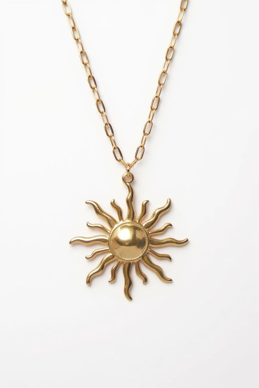 Sun Pendant Necklace